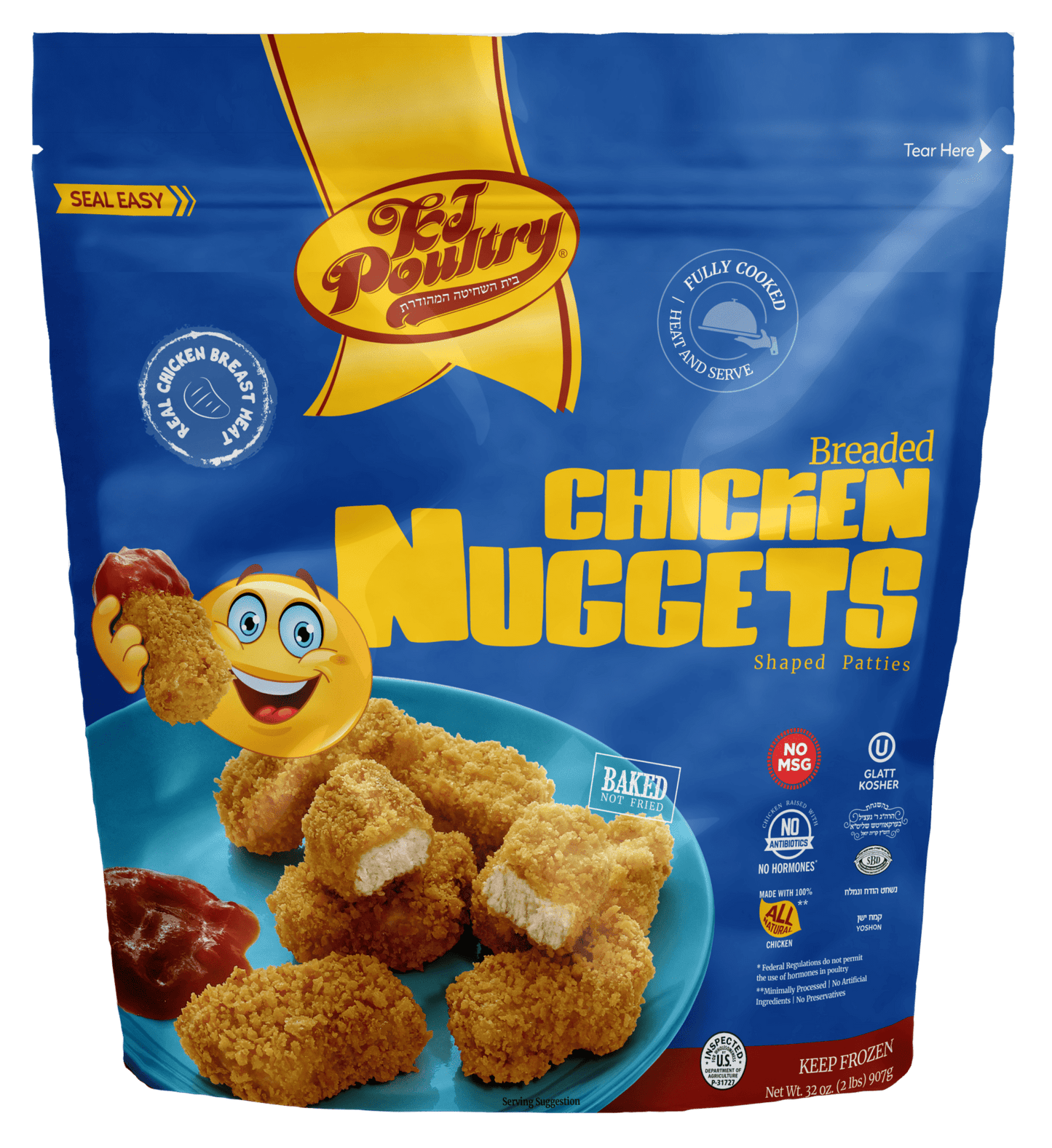 NUGGETS DE POLLO 2 Lb - KJ POULTRY