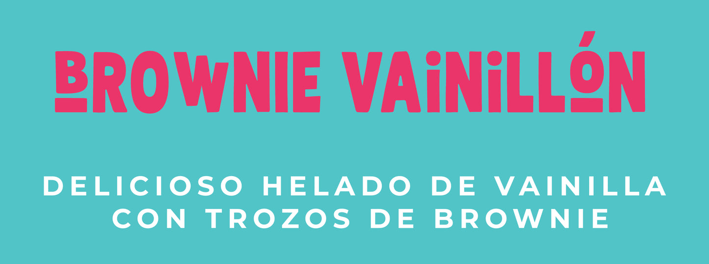 Brownie Vainillón