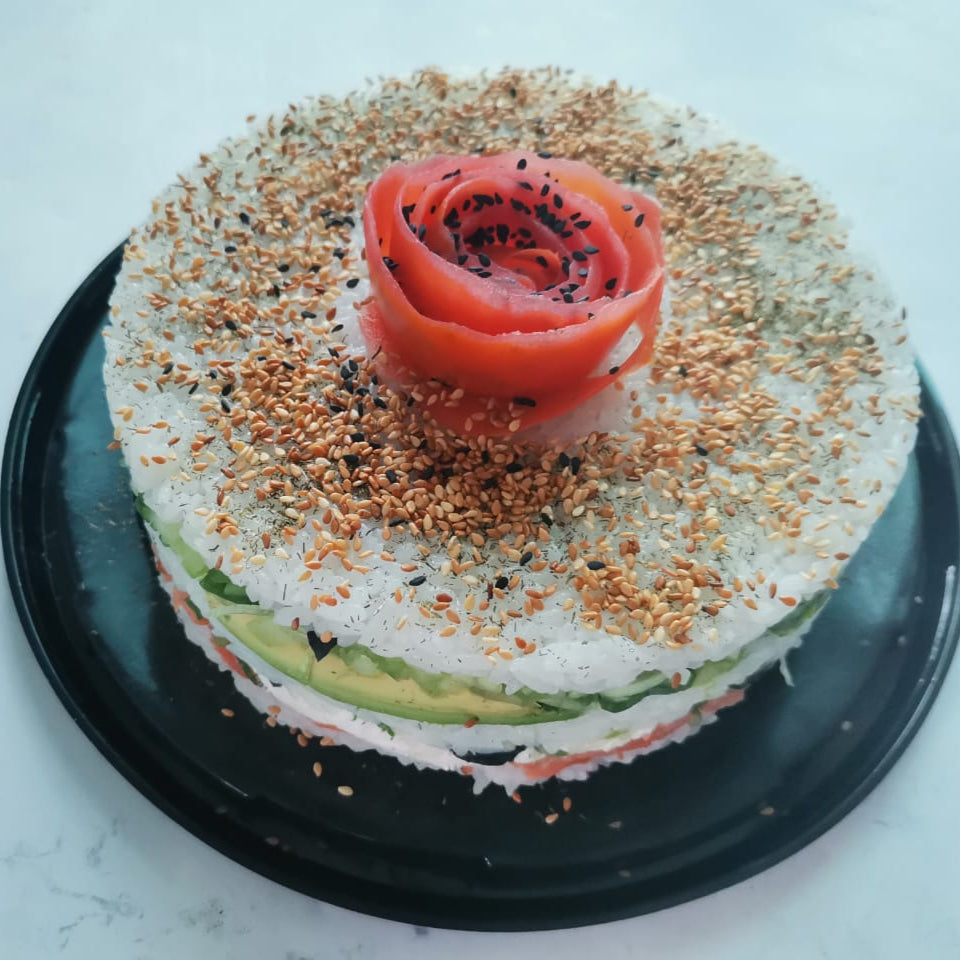 TORTA DE SUSHI PEQUEÑA
