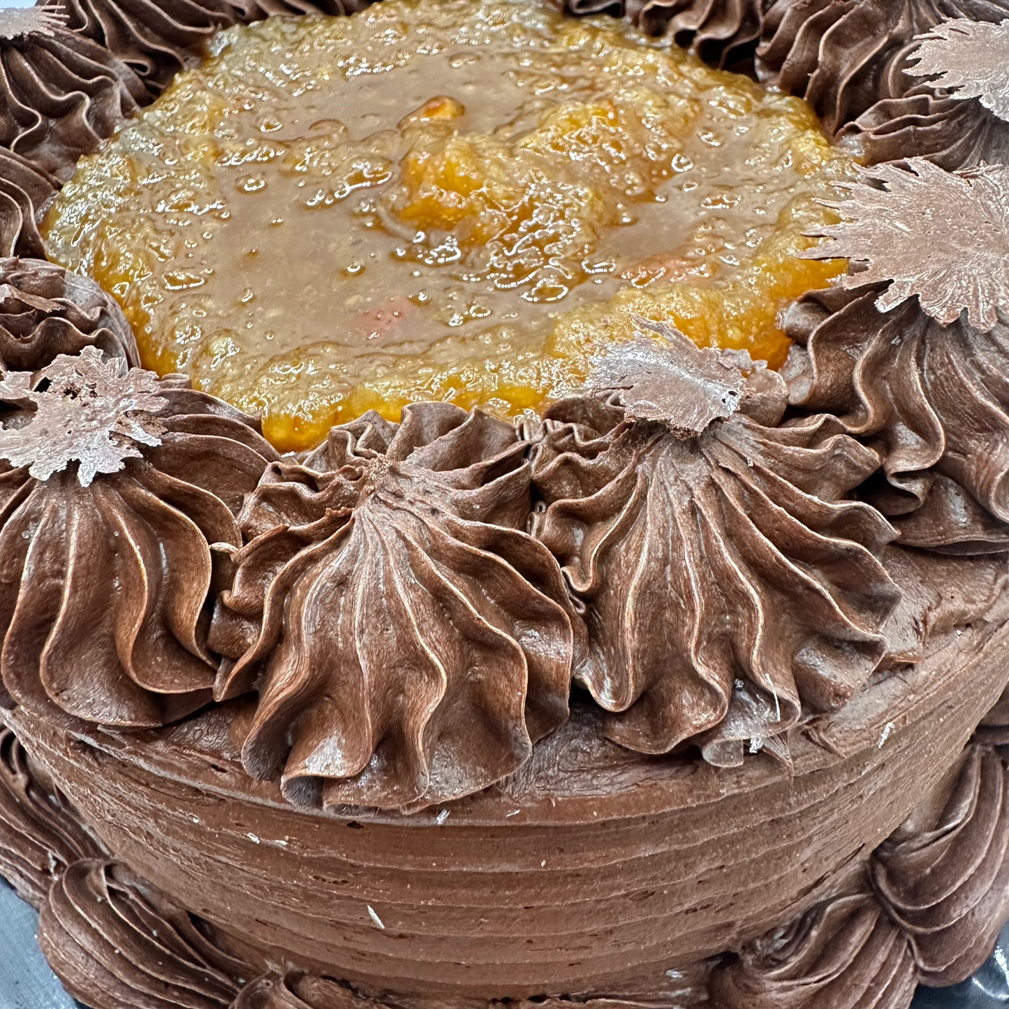TORTA PANQUEQUE NARANJA NUEZ