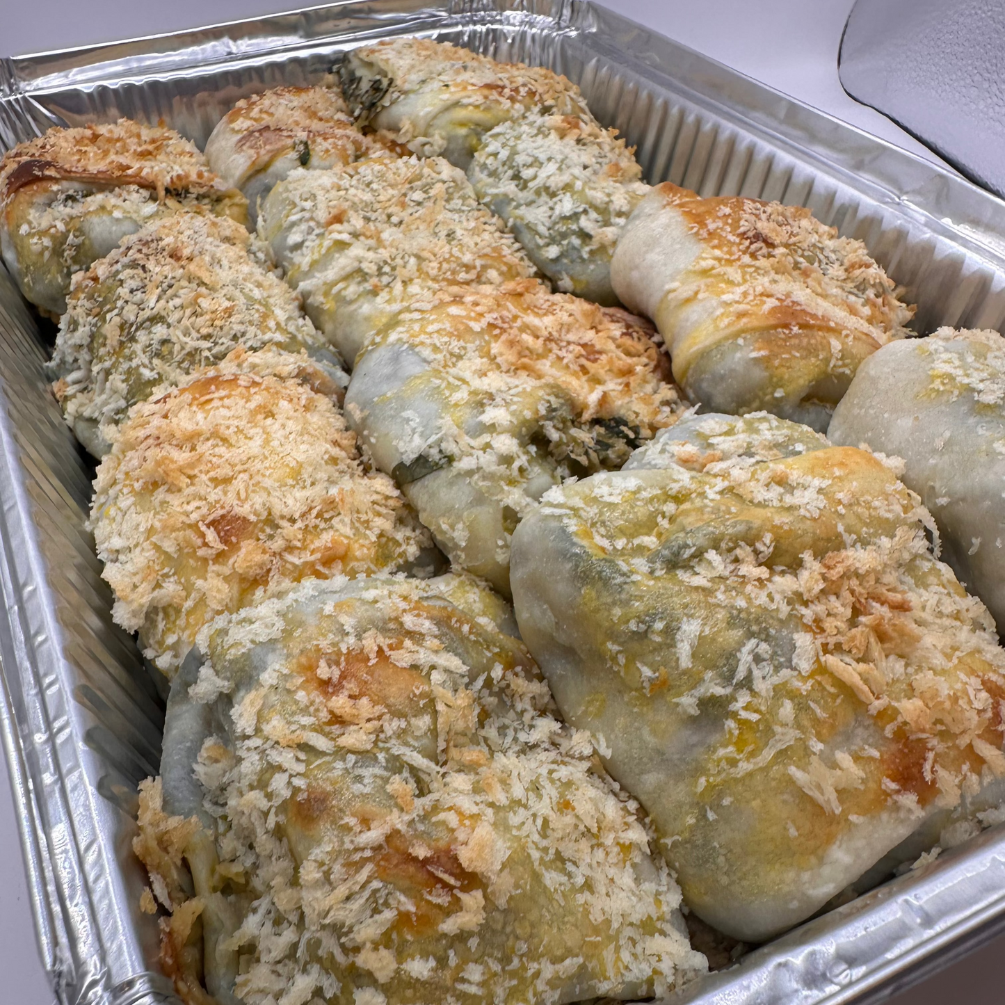 BOLLOS DE ESPINACA Y QUESO