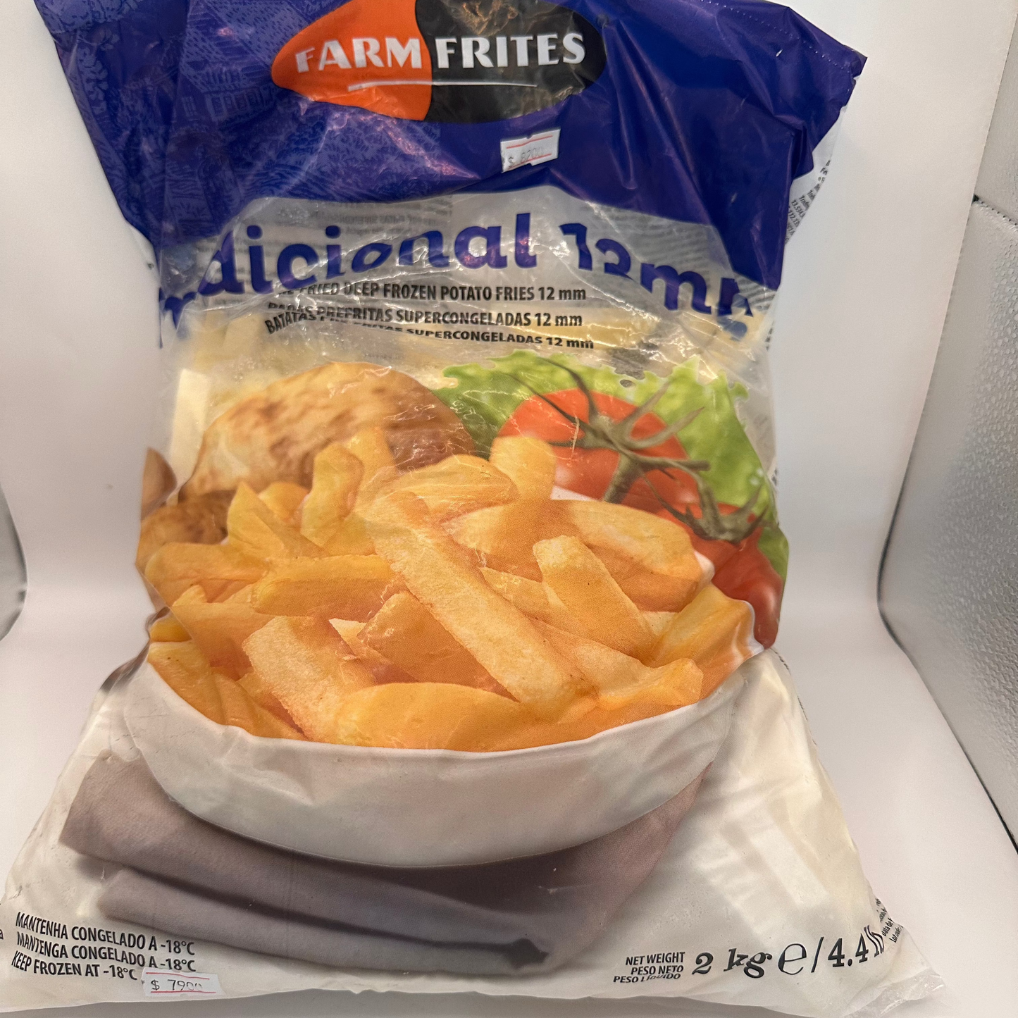 PAPAS FRITAS CONGELAS (PRE FRITAS)