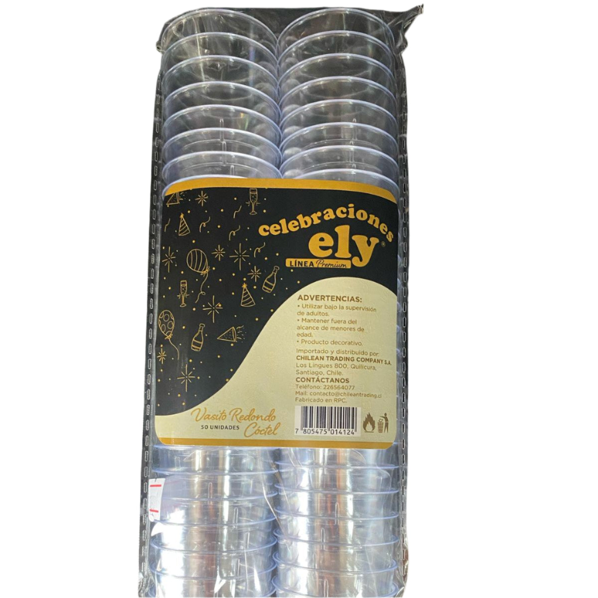 VASO COCTEL KIDUSH - 50 Unidades