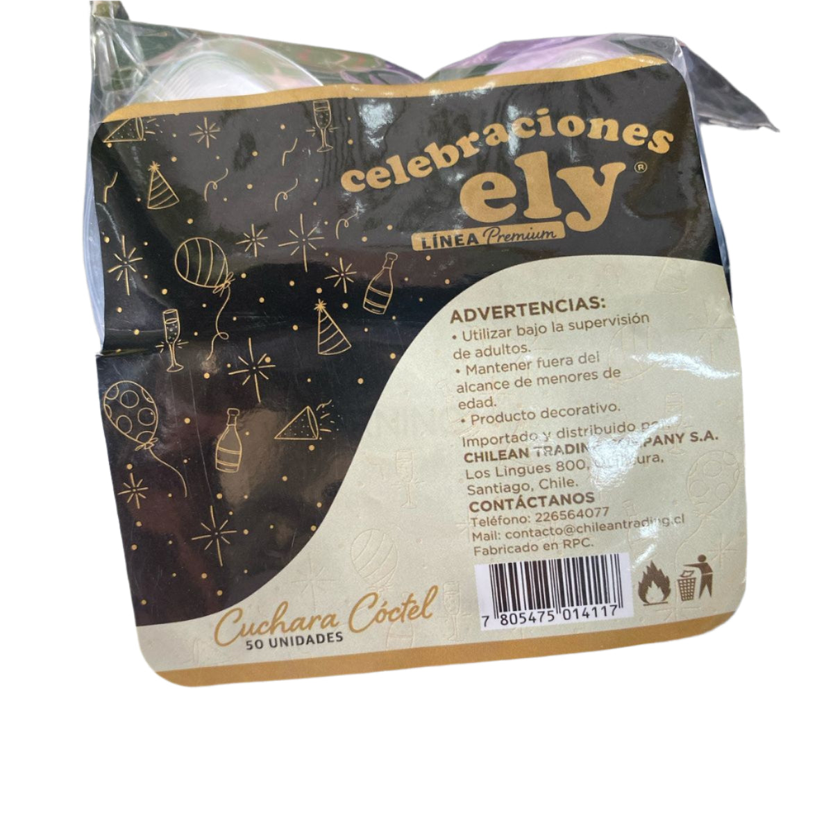 CUCHARA COCTEL - 50 Unidades