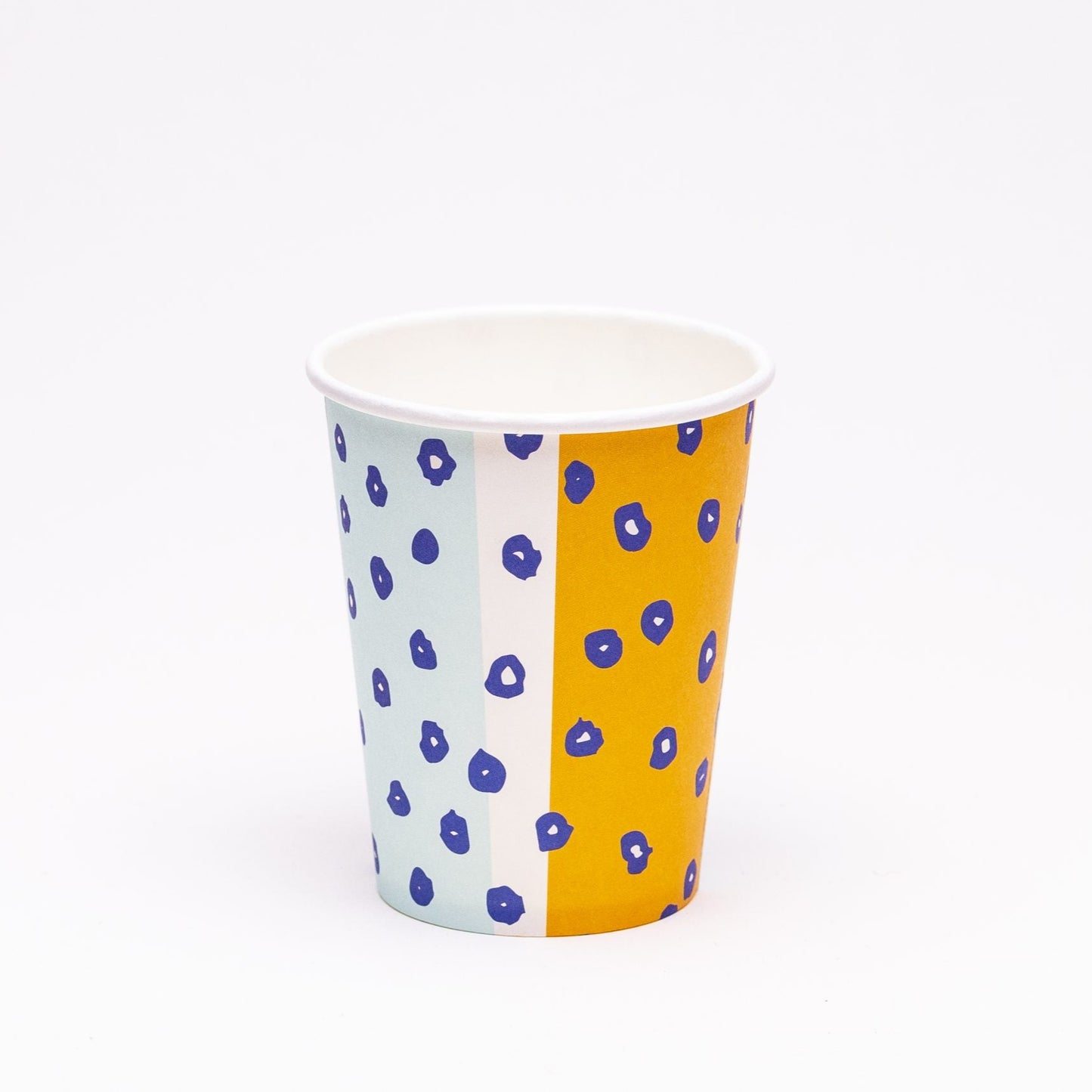 VASOS DE CARTON BIODEGRADABLE CELESTE - 250 ML