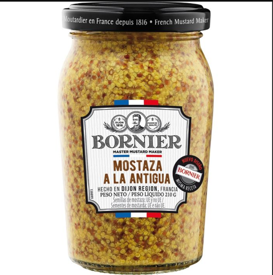 MOSTAZA A LA ANTIGUA 210 GR