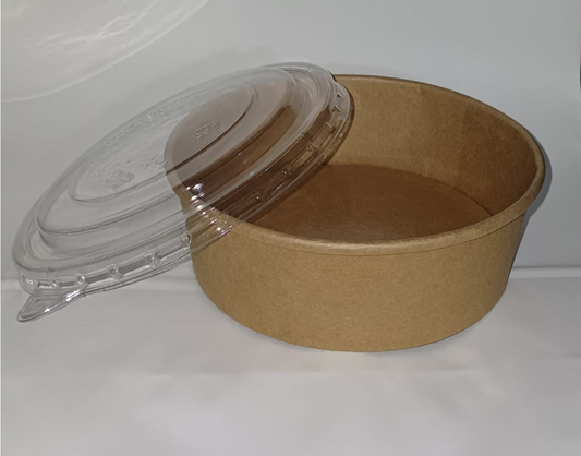 BOWL C/ CAPA KRAFT 500 ML + TAPA X 10 UNDS