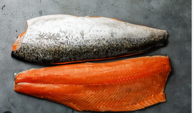 SALMON EN FILETE CON PIEL