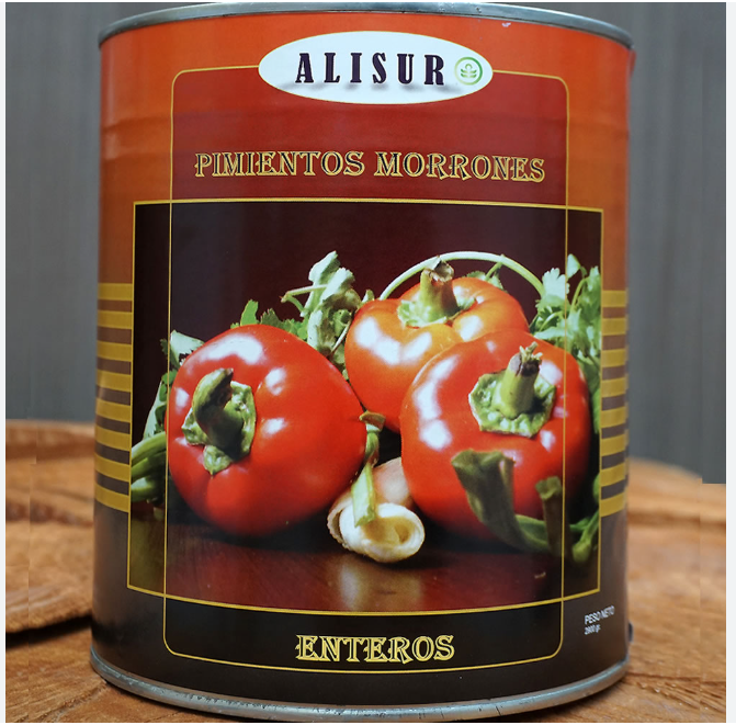 PIMIENTOS MORRONES 793Gr.