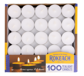 Velas Pequeñas Shabat 100 U