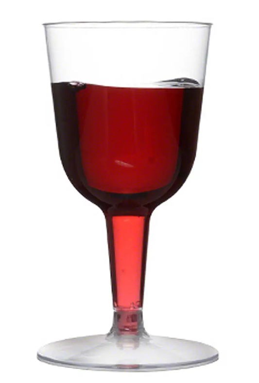 SET COPA DE VINO TRANSPARENTE - 6 Unidades